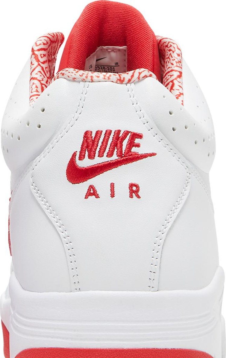 Air Flight Lite Mid White University Red