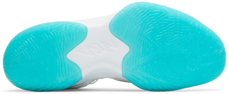 Air Jordan Zion 1 White Dynamic Turquoise