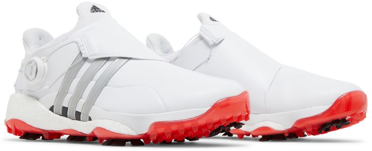 Adidas Tour 360 22 BOA Golf White Silver Metallic