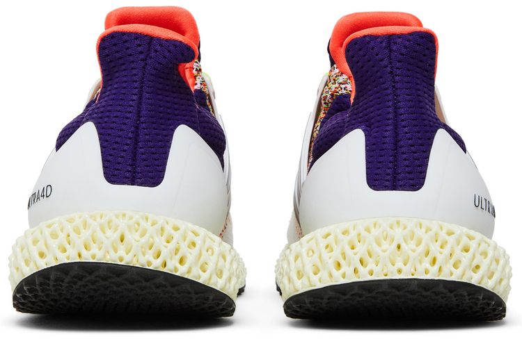 Adidas Ultra 4D White Solar Red