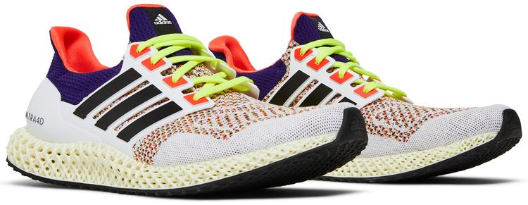 Adidas Ultra 4D White Solar Red