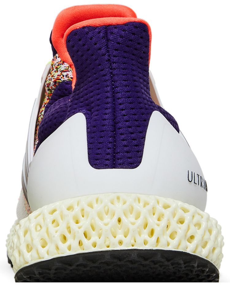 Adidas Ultra 4D White Solar Red