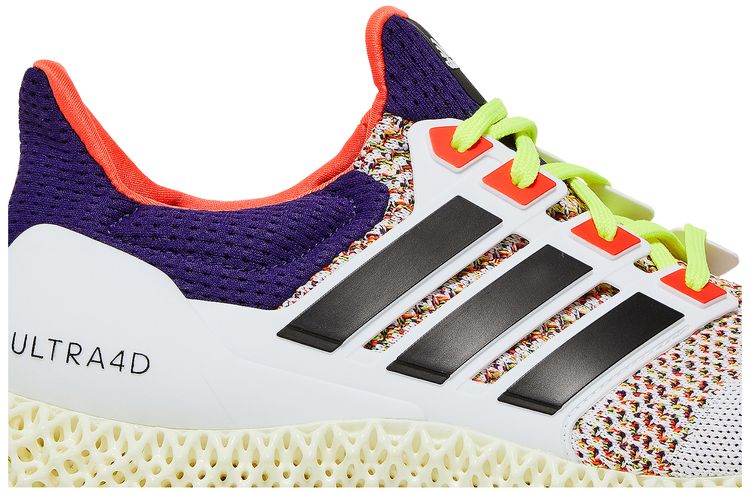 Adidas Ultra 4D White Solar Red