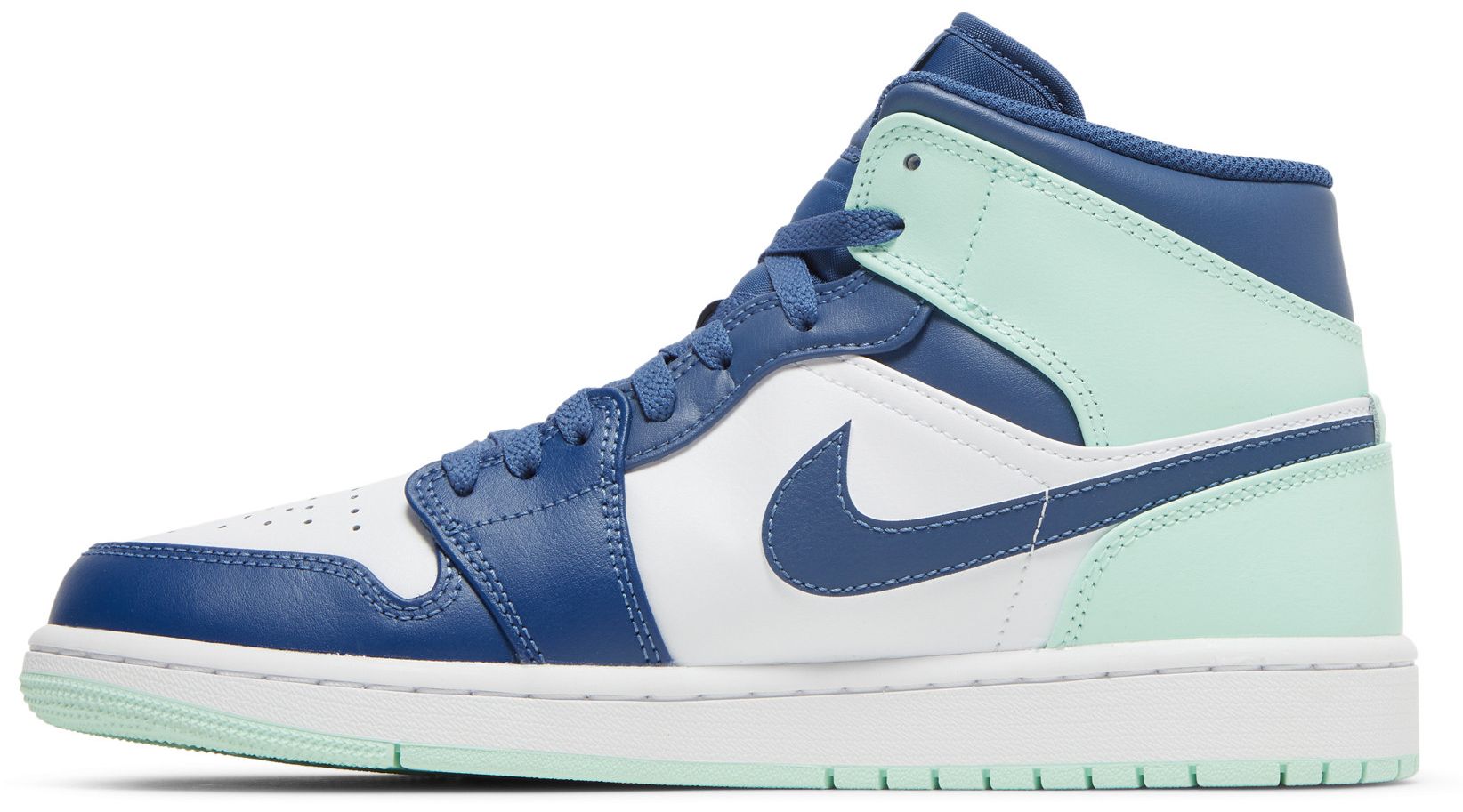 mens jordan 1 mid blue