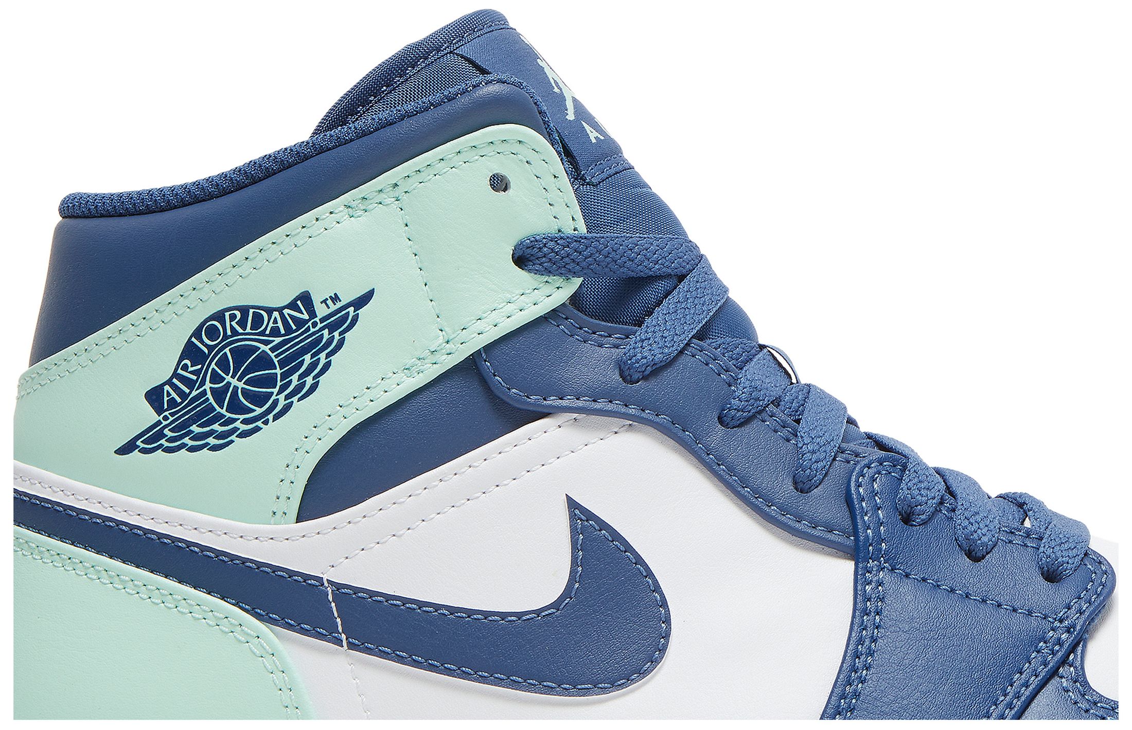 mens jordan 1 mid blue