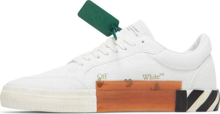 Off White Vulc Sneaker White Blue