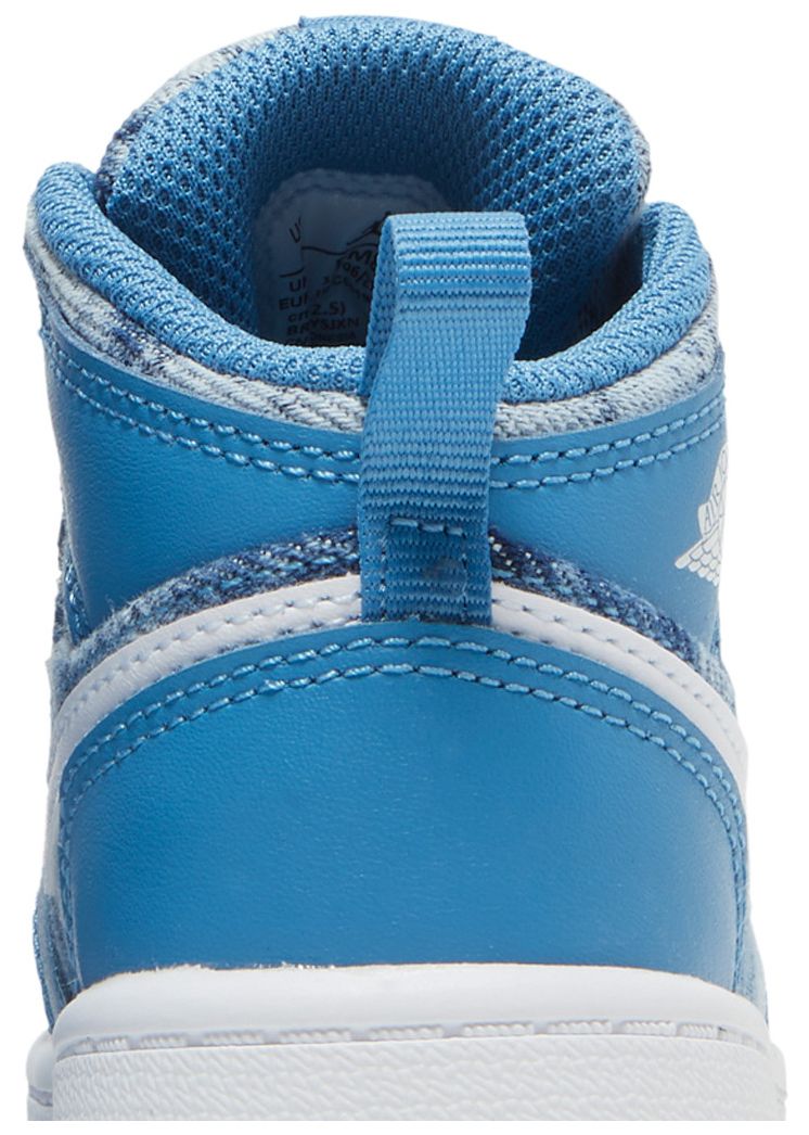 Air Jordan 1 Mid TD Washed Denim