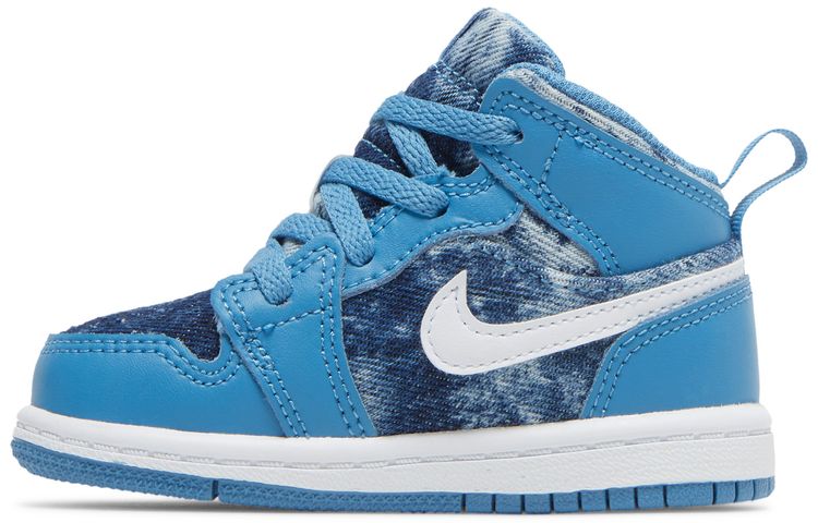 Air Jordan 1 Mid TD Washed Denim