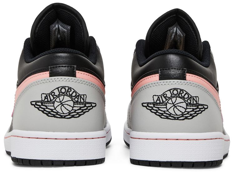 Air Jordan 1 Low Grey Fog Bleached Coral