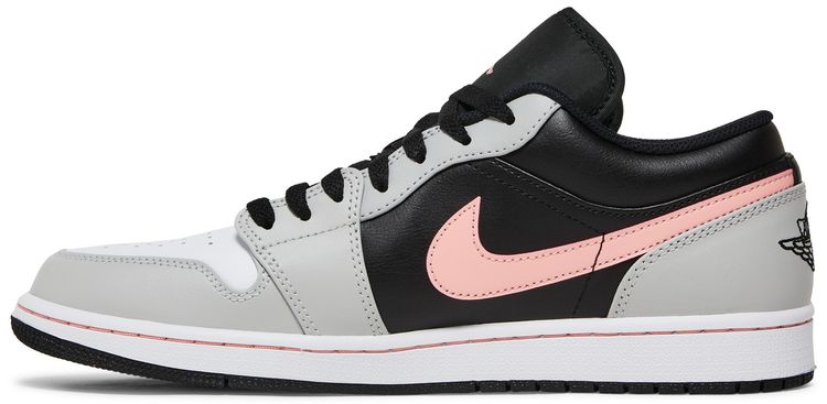 Air Jordan 1 Low Grey Fog Bleached Coral