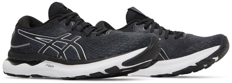 Asics Gel Nimbus 24 Black White