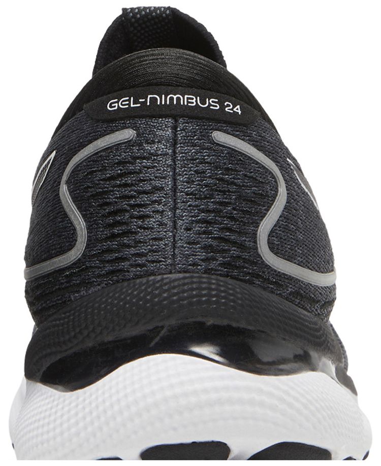 Asics Gel Nimbus 24 Black White