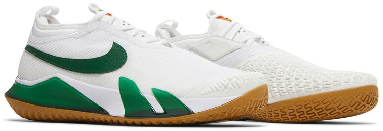 NikeCourt React Vapor NXT White Gorge Green