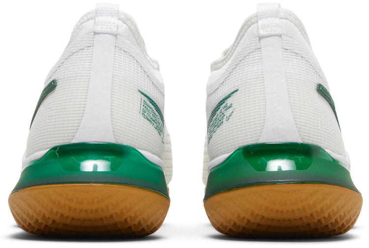 NikeCourt React Vapor NXT White Gorge Green