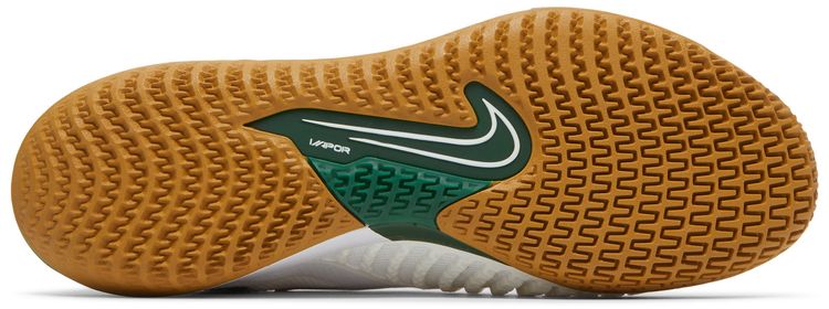 NikeCourt React Vapor NXT White Gorge Green