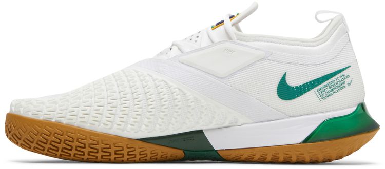 NikeCourt React Vapor NXT White Gorge Green