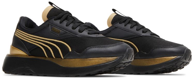 Puma Wmns Cruise Rider Metal Black Team Gold