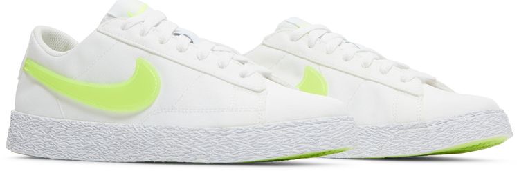 Nike Blazer Low Pop GS White Volt
