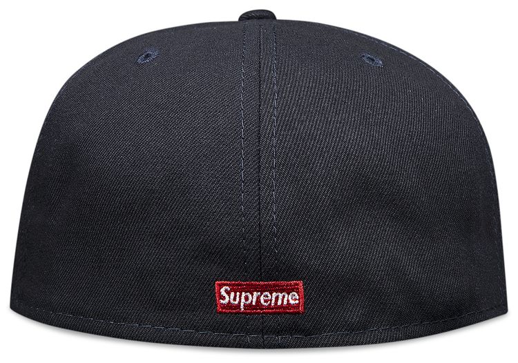 Supreme Handstyle New Era Navy