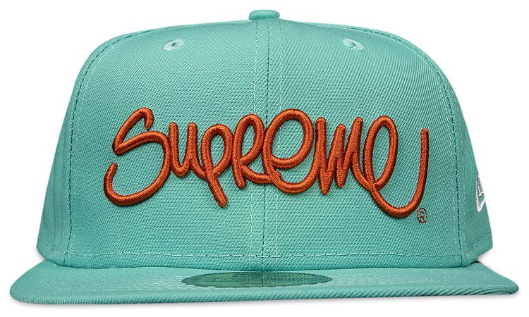 Supreme Handstyle New Era Mint
