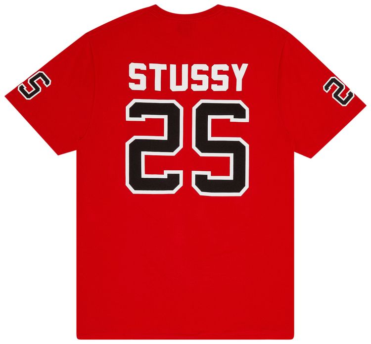 Stussy Jersey Tee Red