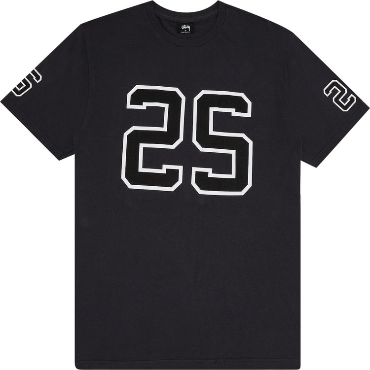 Buy Stussy Jersey Tee 'Charcoal' - 1903736 CHAR | GOAT