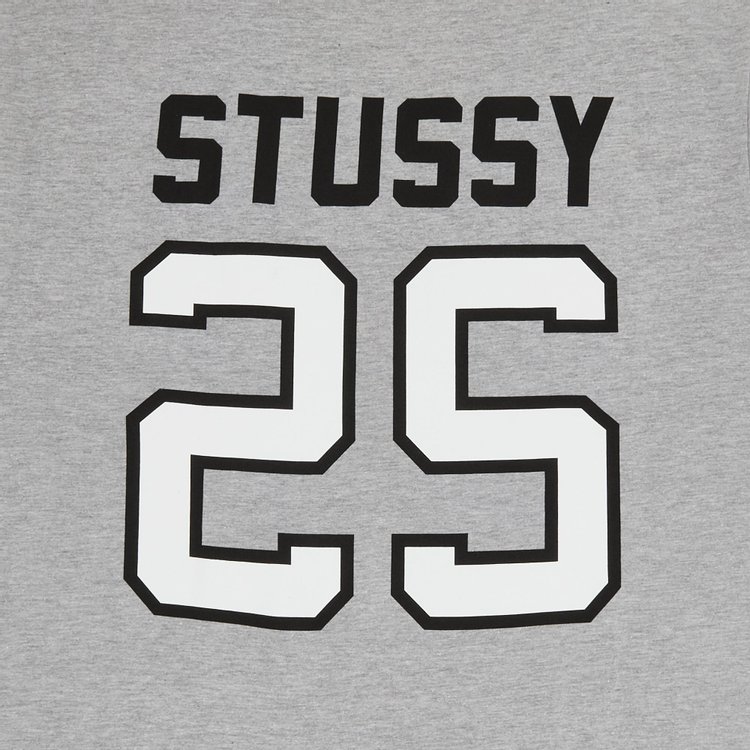 Stussy Jersey Tee Grey Heather