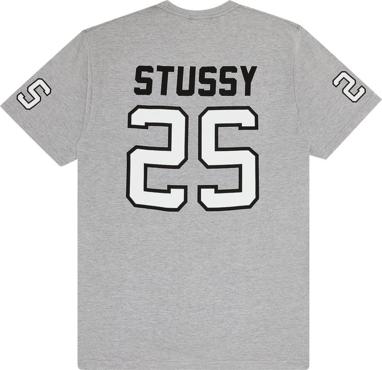 Stussy Jersey Tee Grey Heather