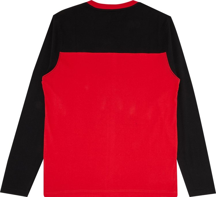 Stussy Beer League Long Sleeve Crew Red