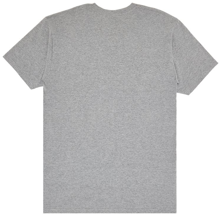 Stussy World Wide Tee Grey Heather