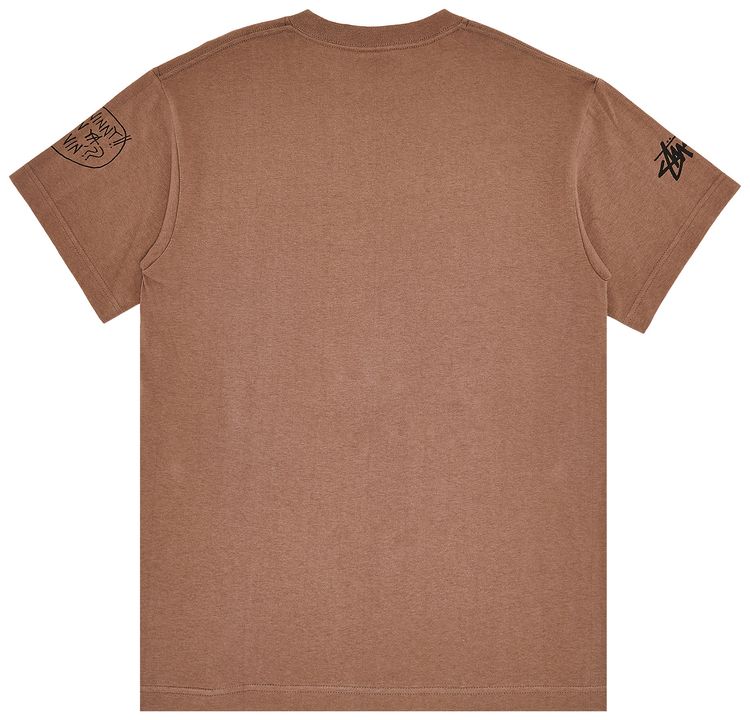 Stussy Gear Yo Vinny How Ya Livin Tee Taupe