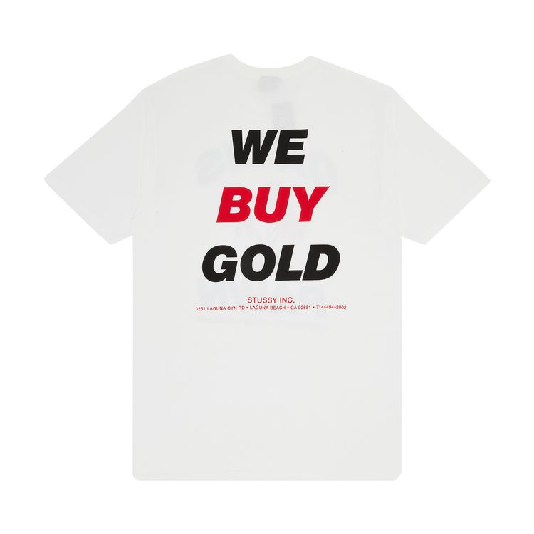 Stussy Oasis Pawn Tee White