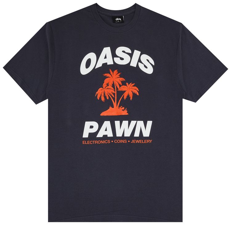 Stussy Oasis Pawn Tee Midnight
