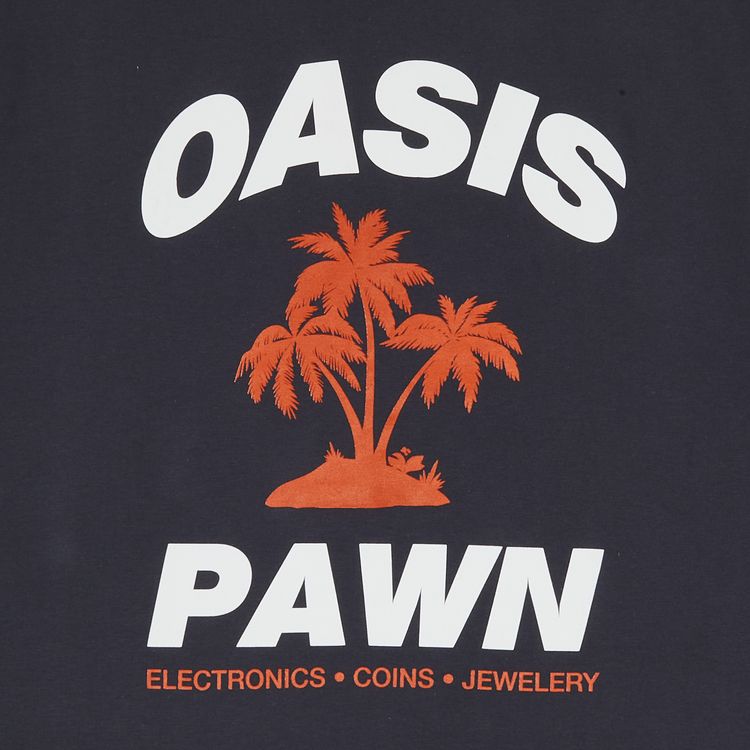 Stussy Oasis Pawn Tee Midnight