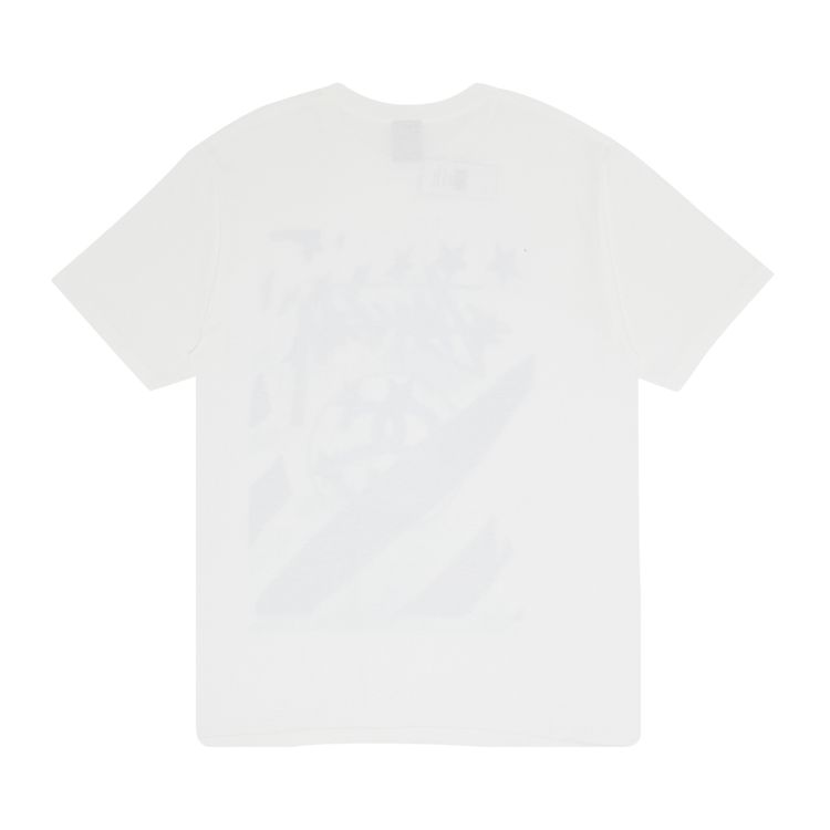Stussy Flag Tee WhiteBlack