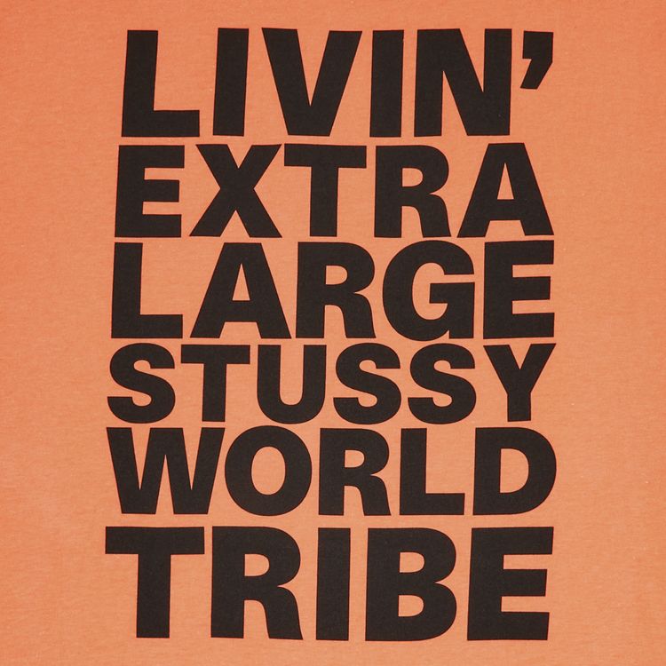 Stussy Livin XL Block Tee Infrared