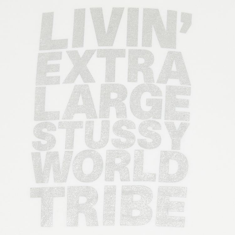 Stussy Livin XL Block Tee White