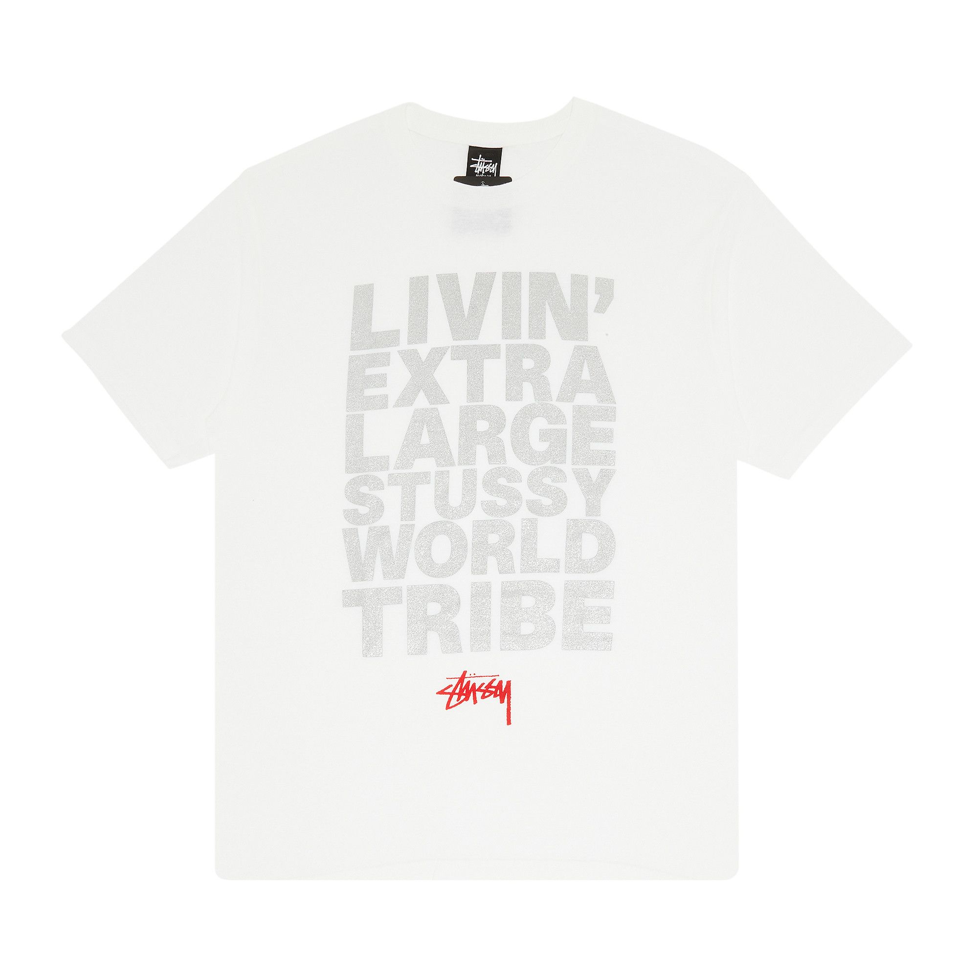 【Stussy】 Livin' Large T-Shirt White Stussy Livin' Large T-Shirt White | eBay