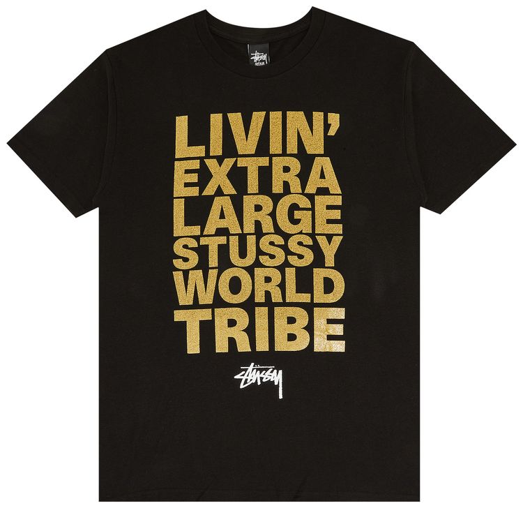 Stussy Livin XL Block Tee Black
