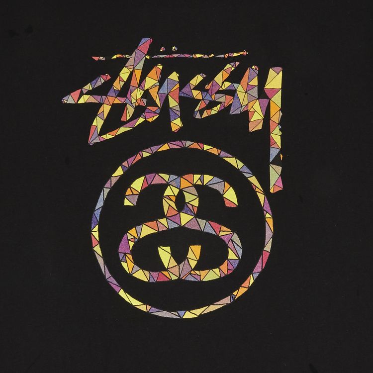 Stussy Glass Link Tee Black