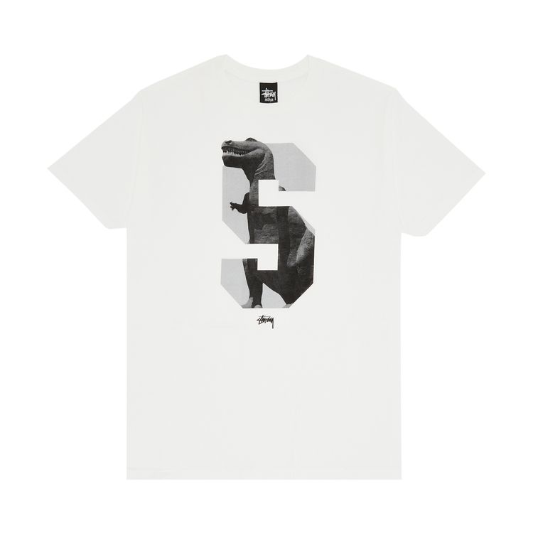 Stussy S Dino Tee White