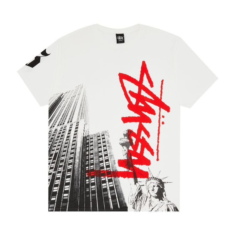 Stussy Empire Stock Tee White