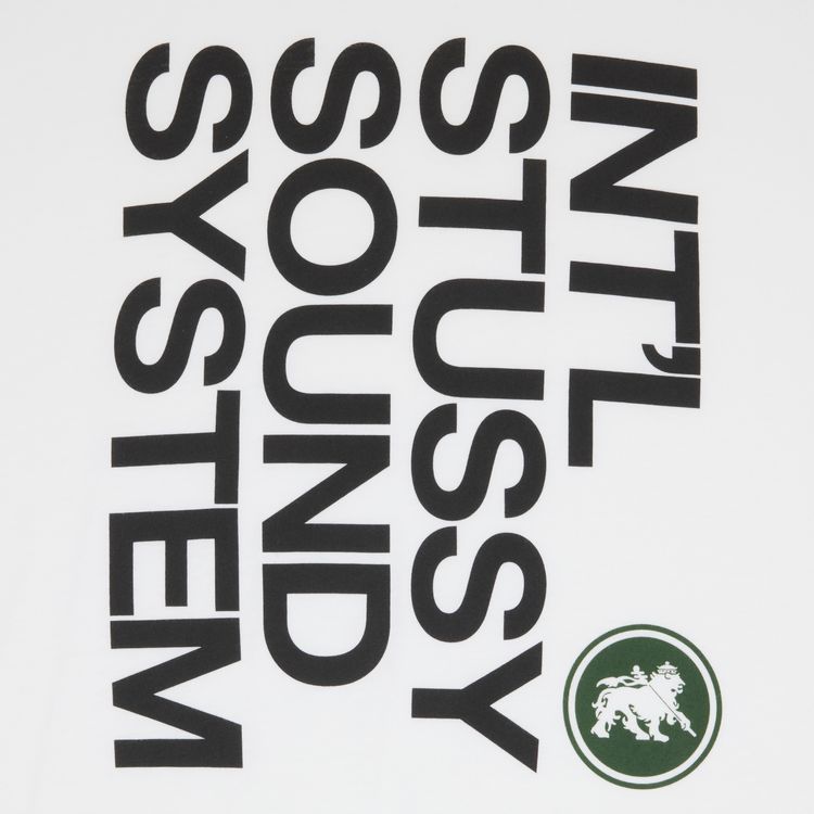 Stussy Intl Sound System Tee White