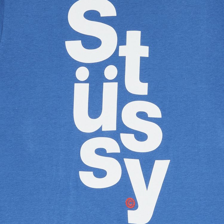 Stussy Stack Tee Royal Blue