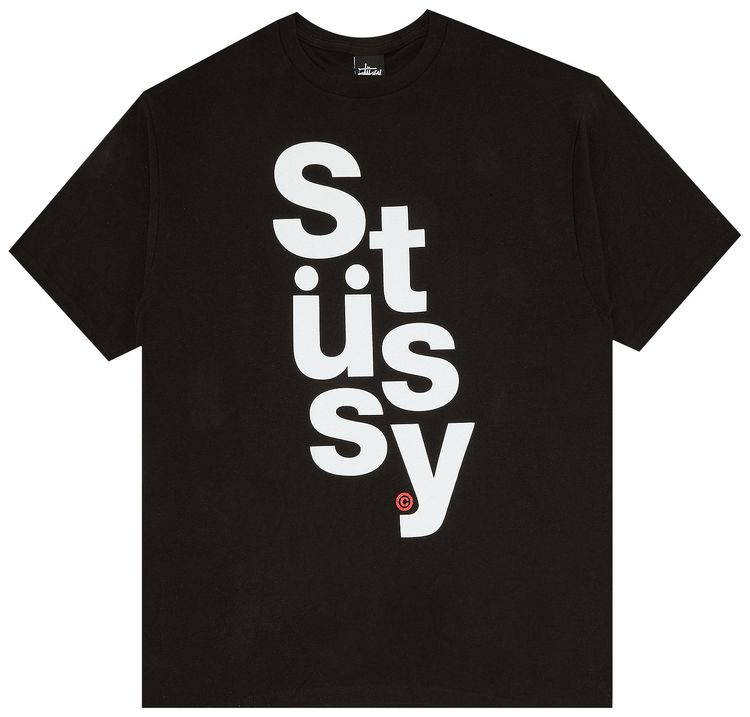 Stussy Stack Tee Black