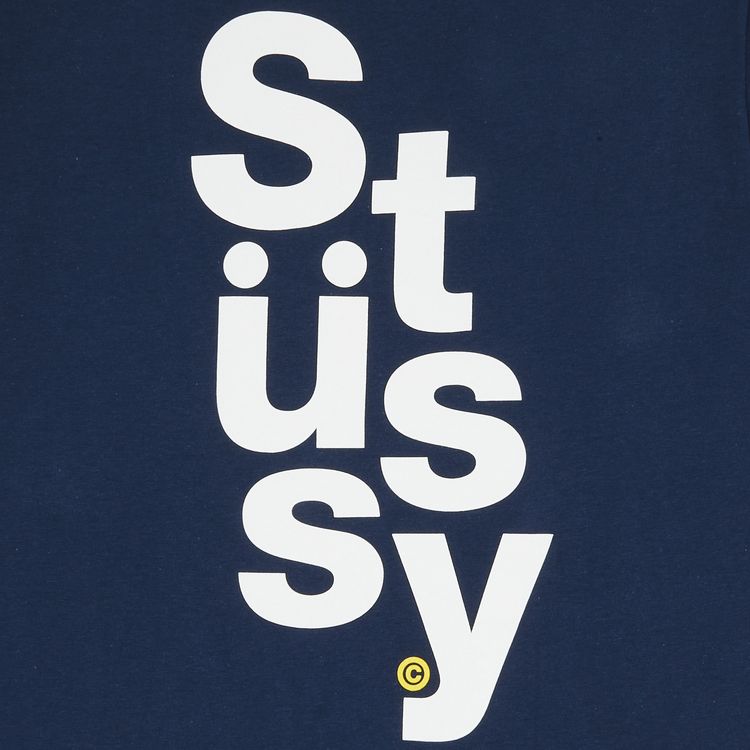 Stussy Stack Tee Navy