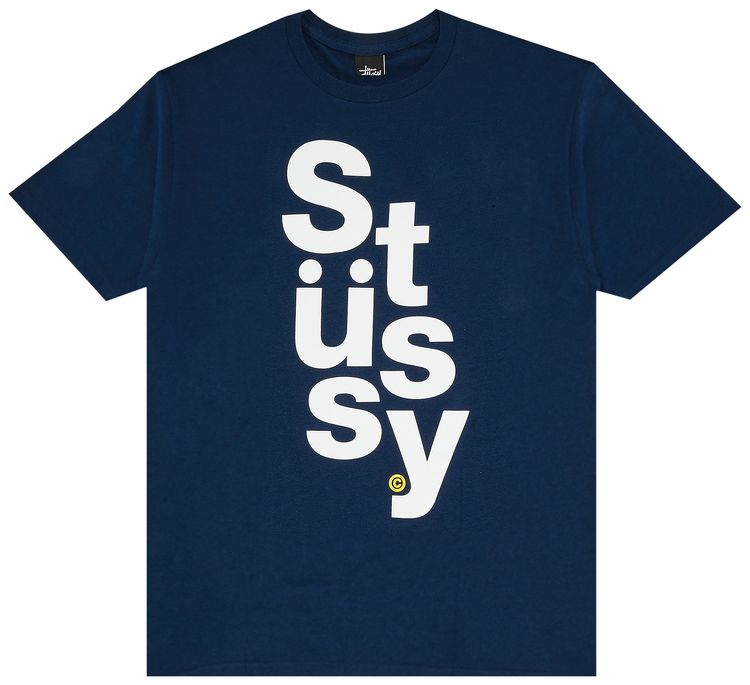 Stussy Stack Tee Navy