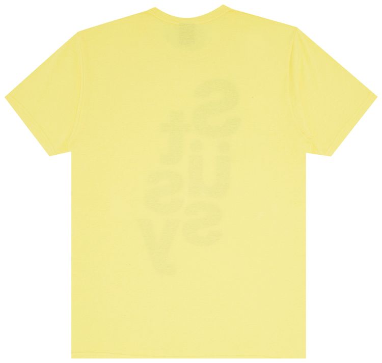 Stussy Stack Tee Yellow