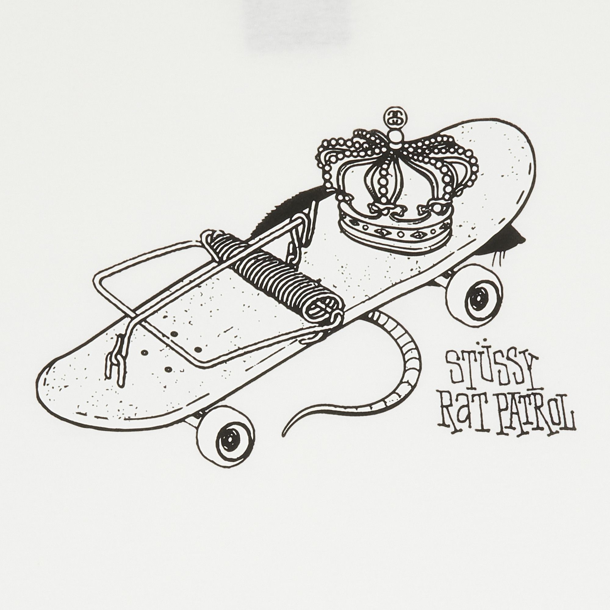【OLD STUSSY】Stussy Skate Trap Tee Stussy Skate Trap Tee Black 1902966_BK
