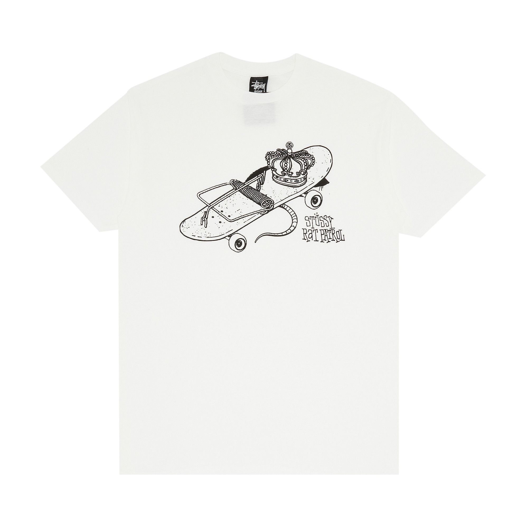 【OLD STUSSY】Stussy Skate Trap Tee Buy Stussy Skate Trap Tee 'White' - 1902966 WHIT | GOAT